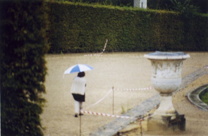 En los jardines de Versailles